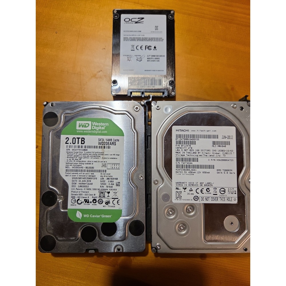 HDD And SSD Lot